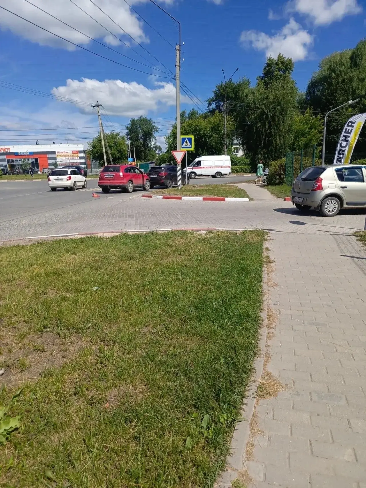 ДТП на Удобной
