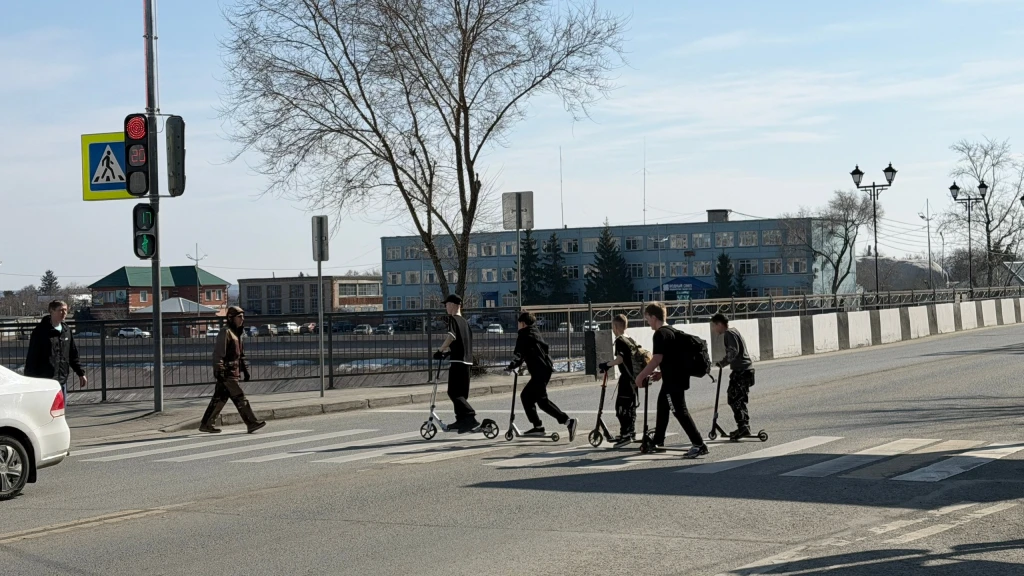 Курганская Госавтоинспекция призывает мам и пап усилить контроль за безопасностью детей...