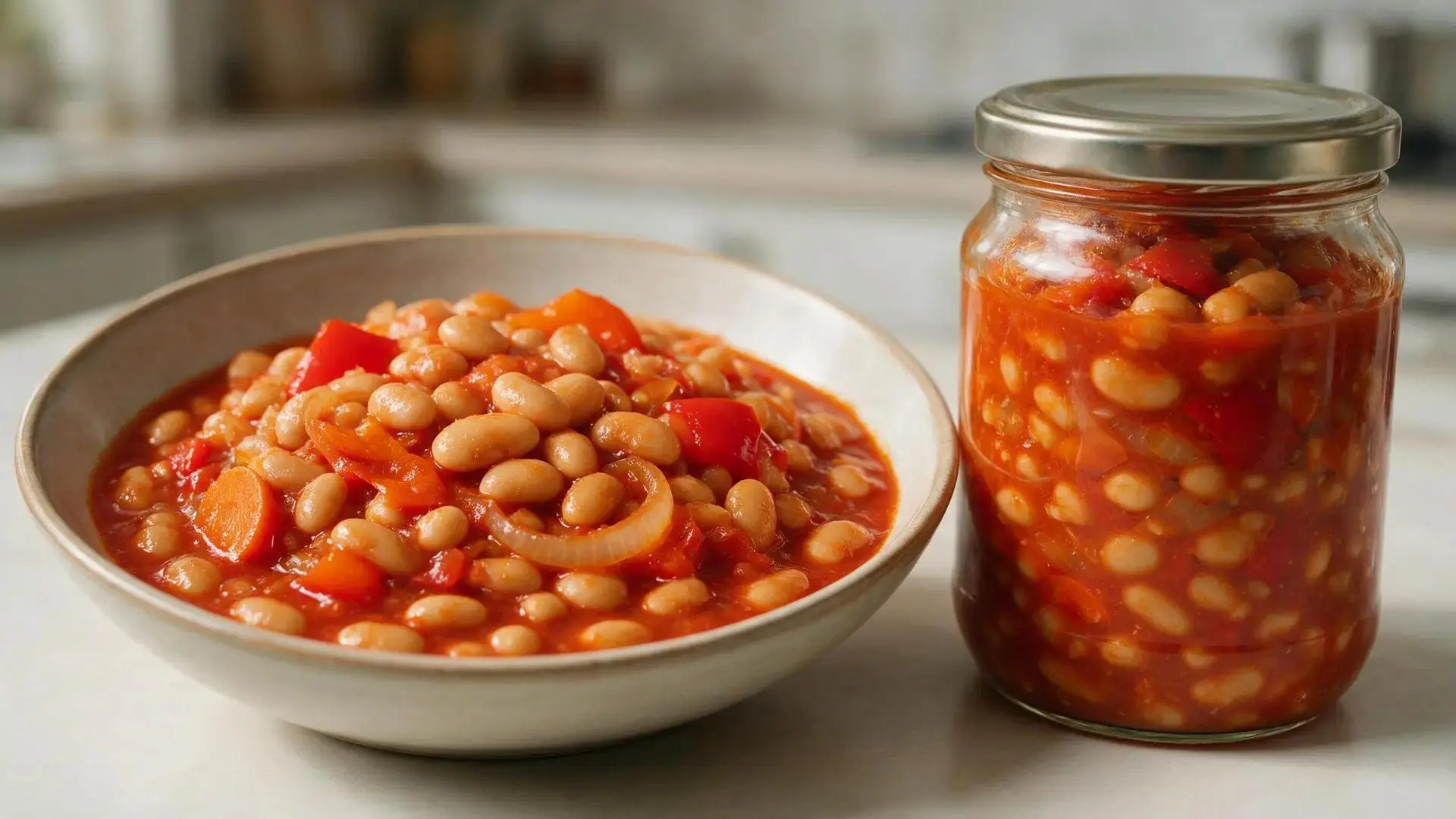 Лечо с фасолью 🌶️🫘