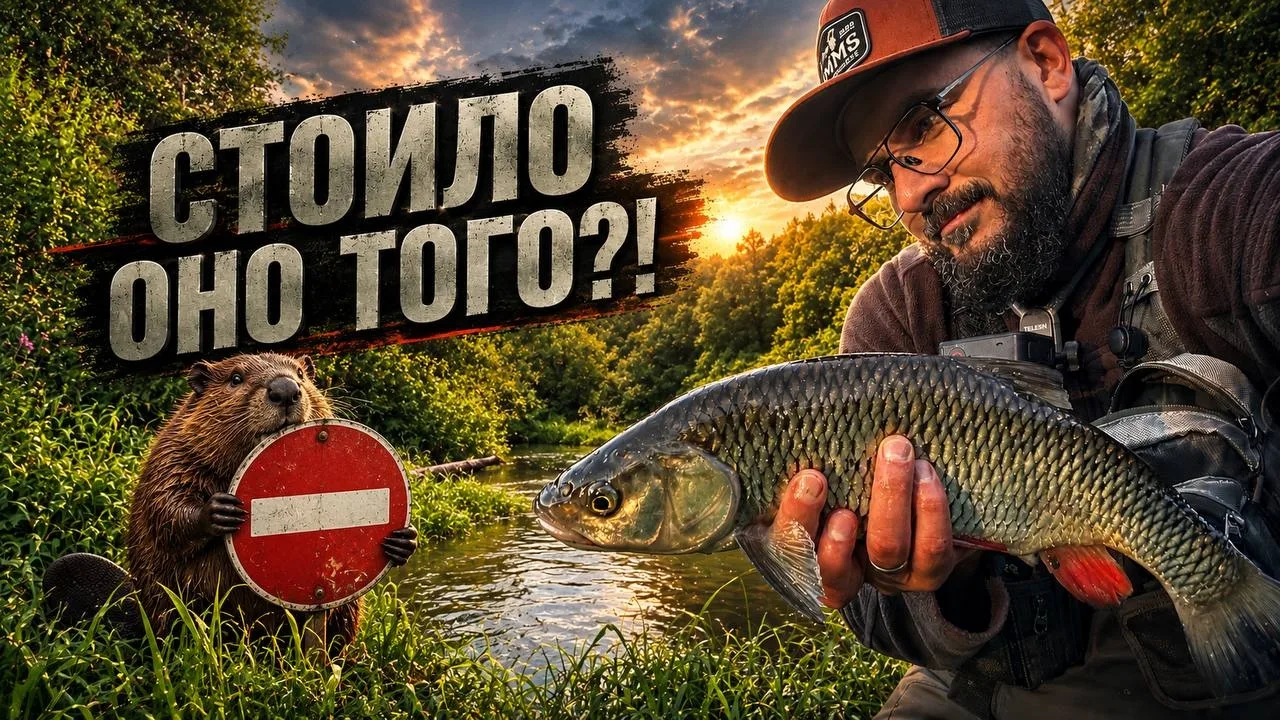 Очередная рыбалка из разряда тех, где за каждую поклёвку приходится бороться. Рыба не с...