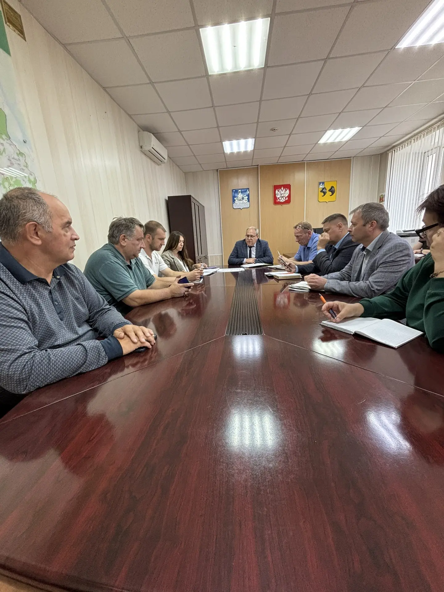 Сегодня состоялось заседание рабочей группы по подготовке заглубленных и подвальных пом...