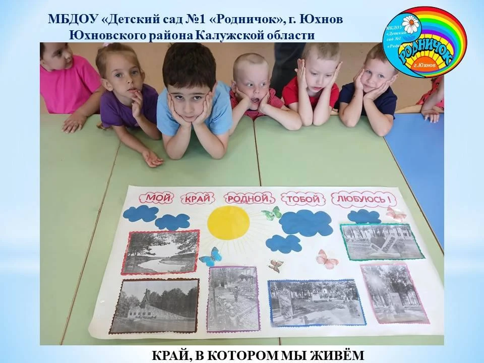 🎉«Край, в котором мы живём» — яркие открытия и новые знания! 

На протяжении недели наши воспитанни
