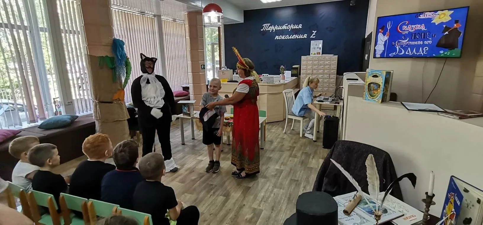 В тридевятом царстве Пушкинском государстве: кадеты в гостях у сказки
В преддверии Дня русского язык