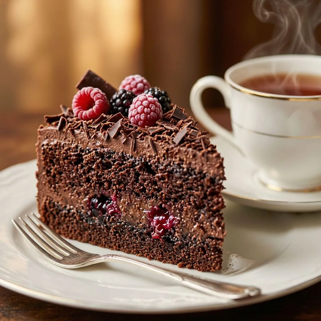 🍫 Шоколадный торт за 20 минут