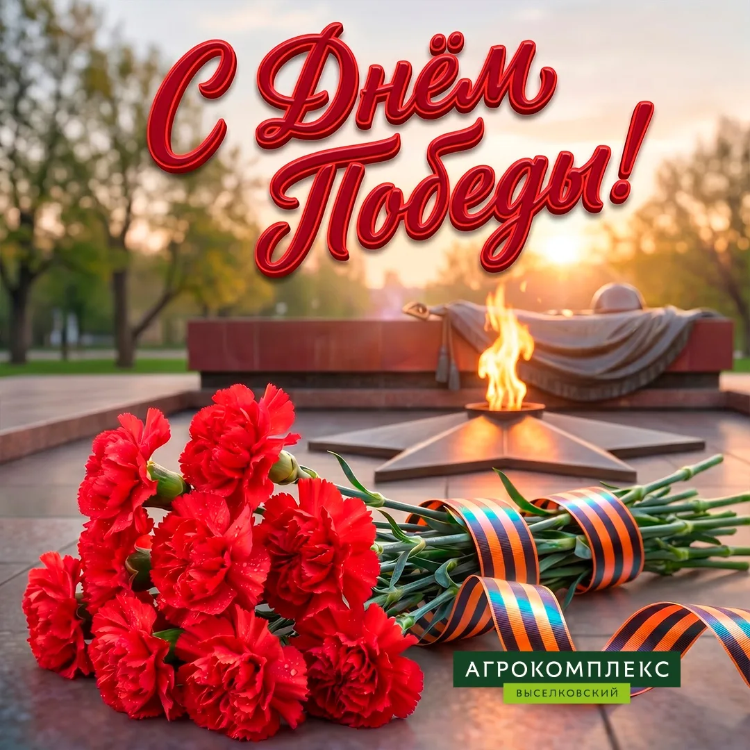 Дорогие друзья! Поздравляем вас с Днём Победы! 🎗