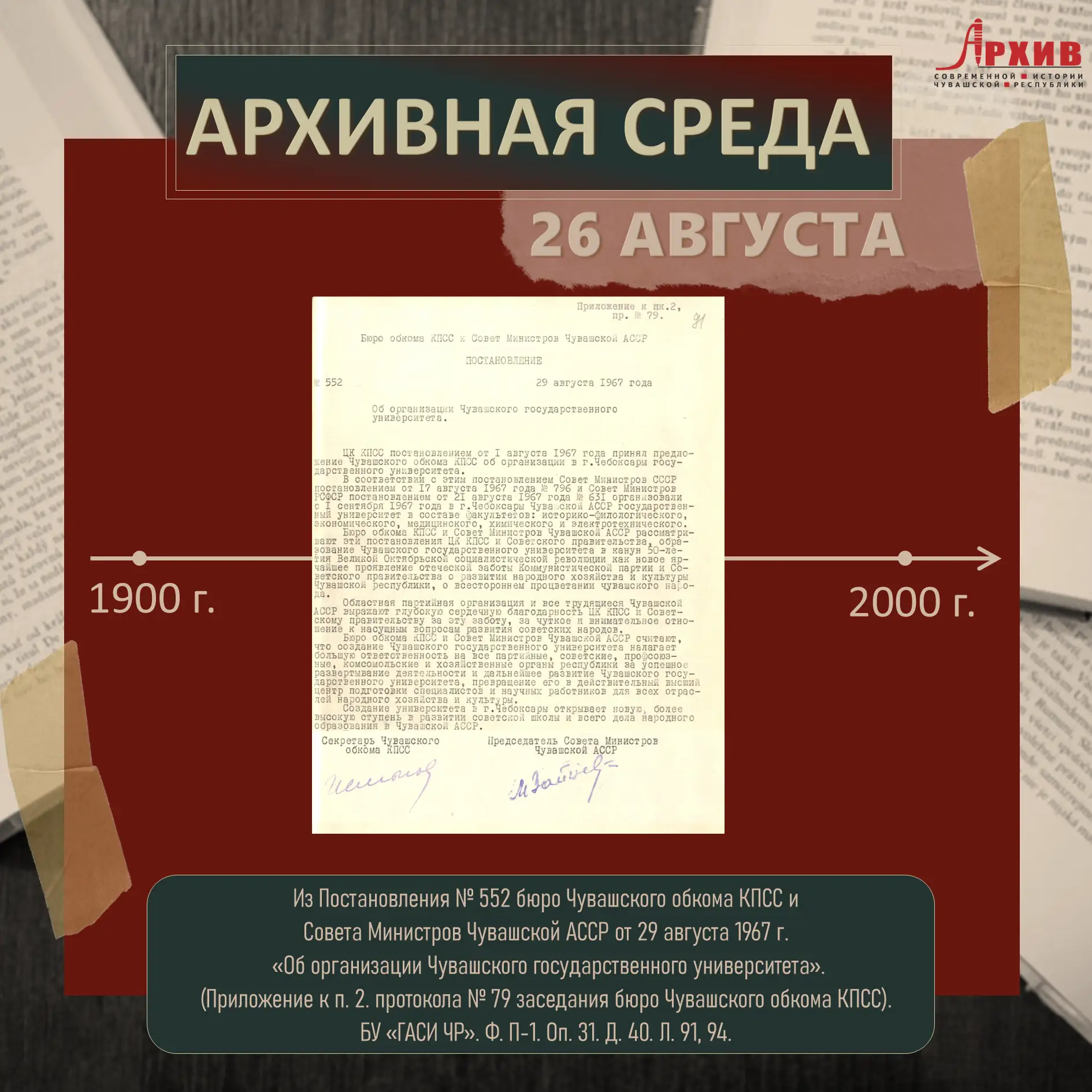 📜 Вновь рады приветствовать вас в «Архивной среде»! 👋 На сей раз окунемся в осень 196...