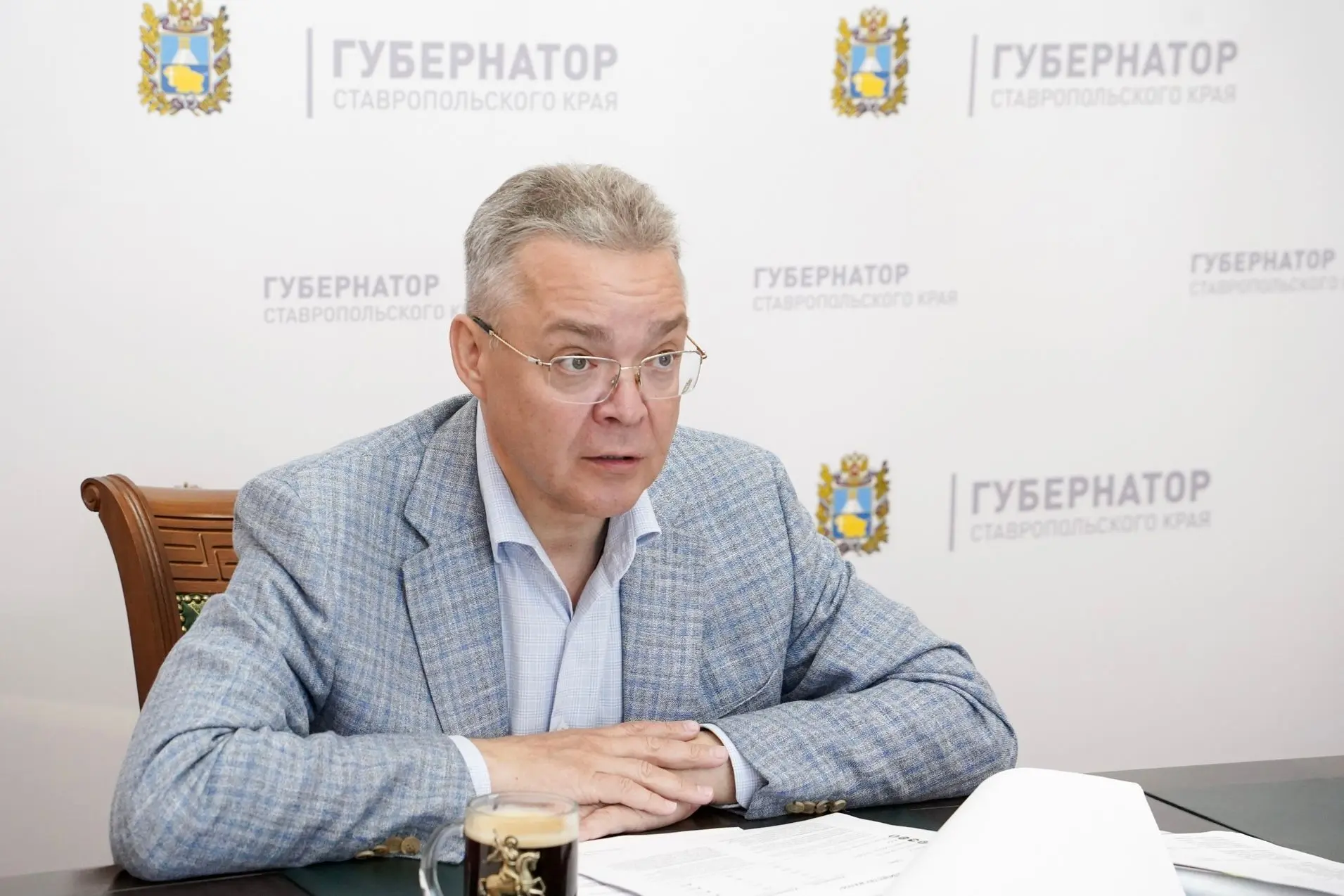 Губернатор Владимиров предложил поддержать ставропольских аграриев зерновыми интервенциями
