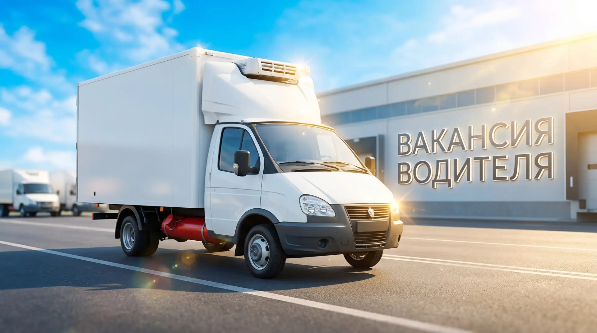 Требуется водитель с личным автомобилем (Газель)