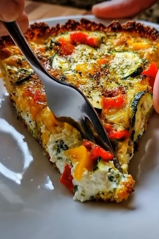 🥧 Средиземноморский овощной киш без теста с фетой 

Полезный, сытный и очень ароматный вариант — ид