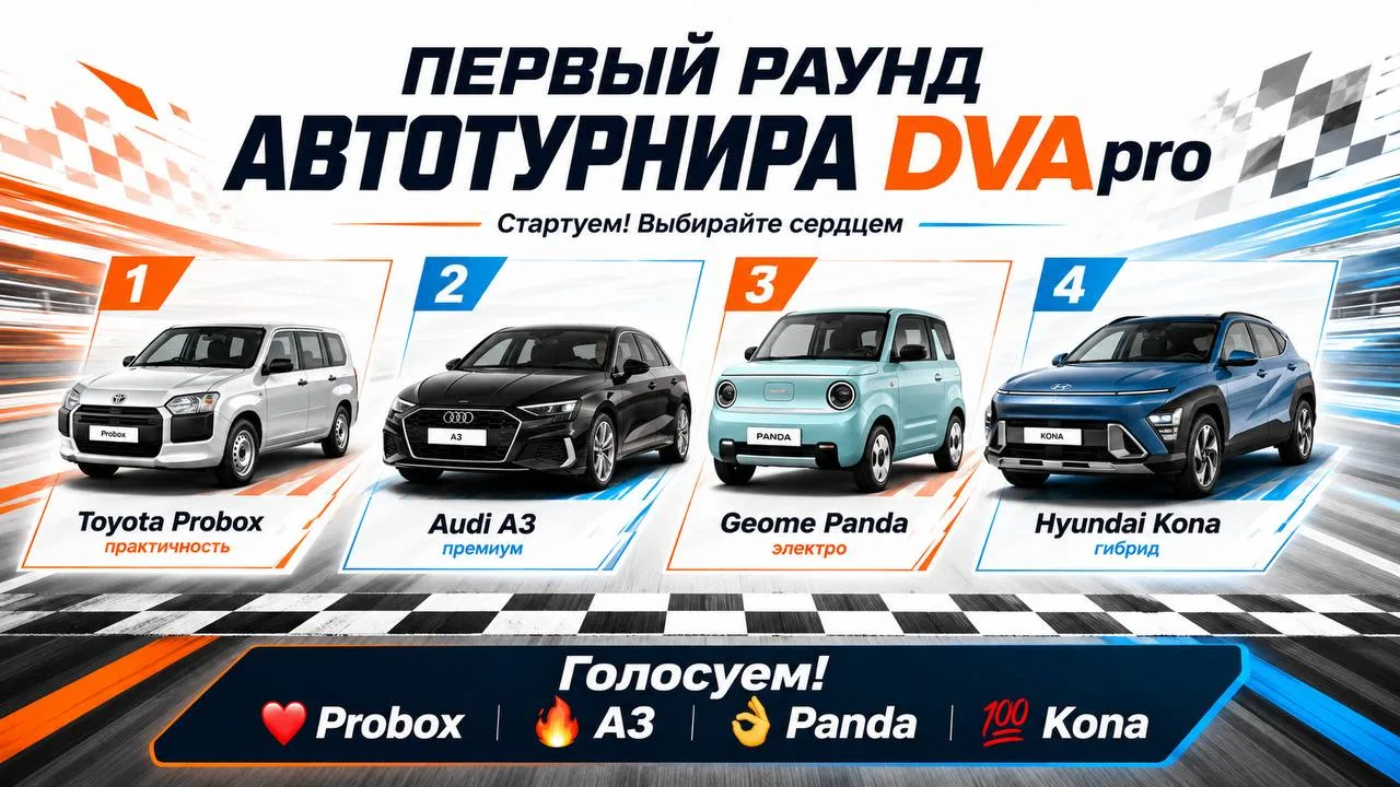 🥇ПЕРВЫЙ РАУНД АВТОТУРНИРА DVApro