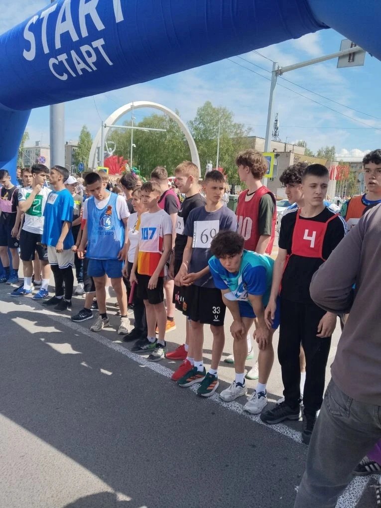 🏃‍♂️ Сборная 110-й — на эстафете Победы!  Сегодня легкоатлетическая эстафета на приз газеты «Новости