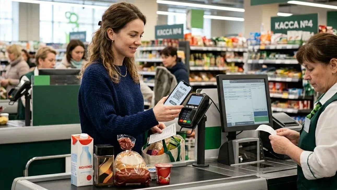 С сентября вводится единый QR-код для оплаты: выбирать банк будет покупатель