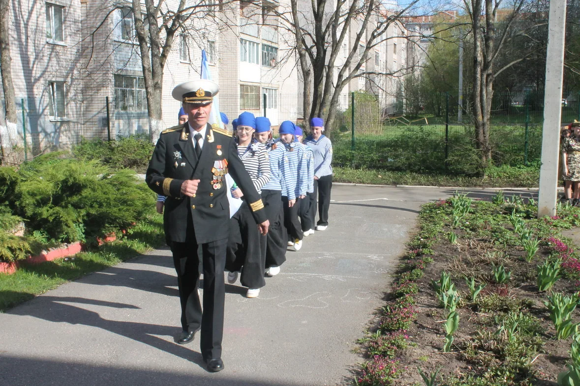Смотр строя и песен «В сердце ты у каждого, Победа!» прошёл в «Вологодском центре помощи детям, №1» 