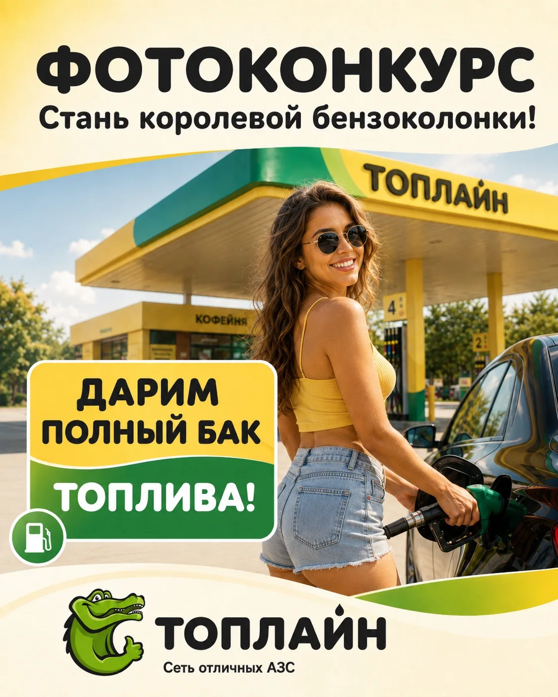ФОТОКОНКУРС «КОРОЛЕВА БЕНЗОКОЛОНКИ»