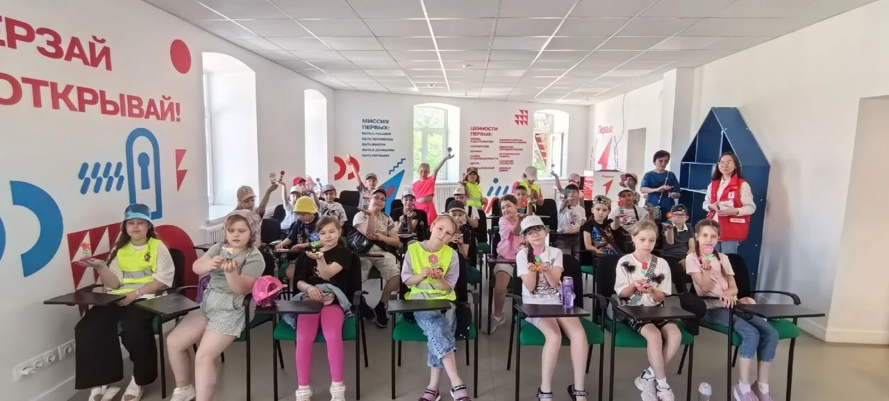 Второй отряд на фестивале «Движение первых»