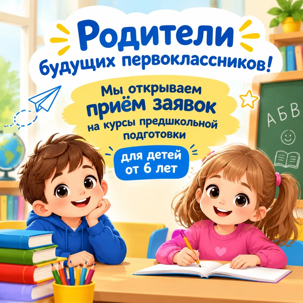 Уважаемые родители будущих первоклассников!