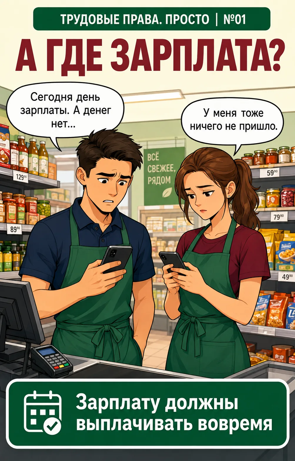 💳 День выплаты прошёл, а зарплата так и не поступила?