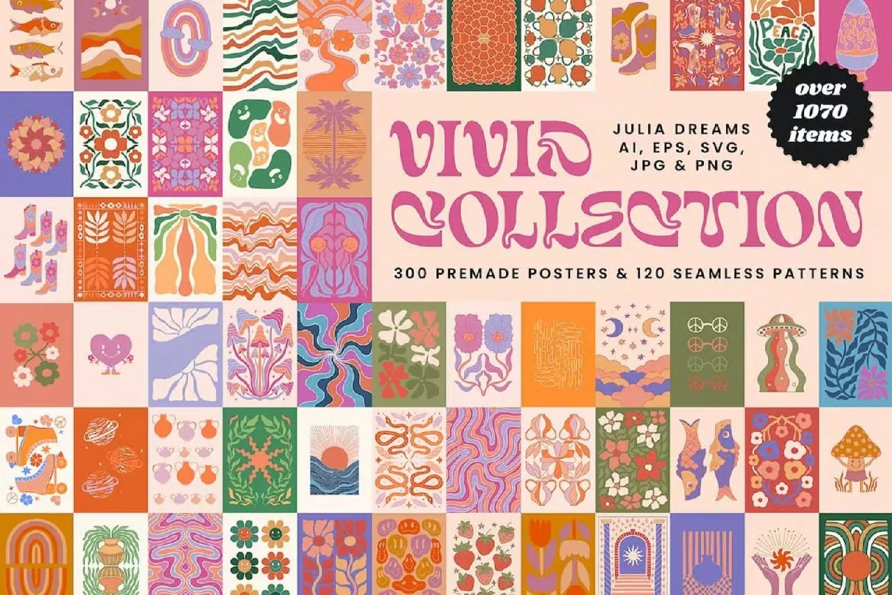 Pattern Vivid Collections FREE