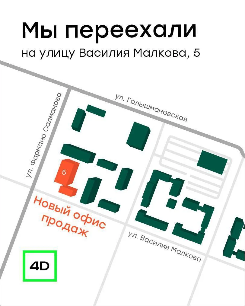 Мы переехали 💚