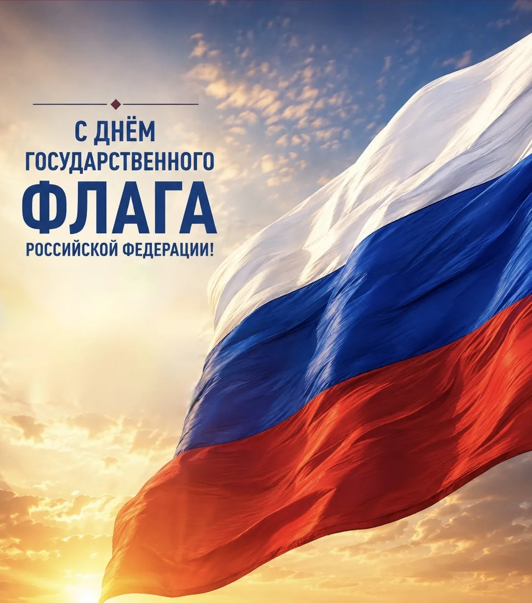 🇷🇺 С Днём Государственного флага Российской Федерации!
