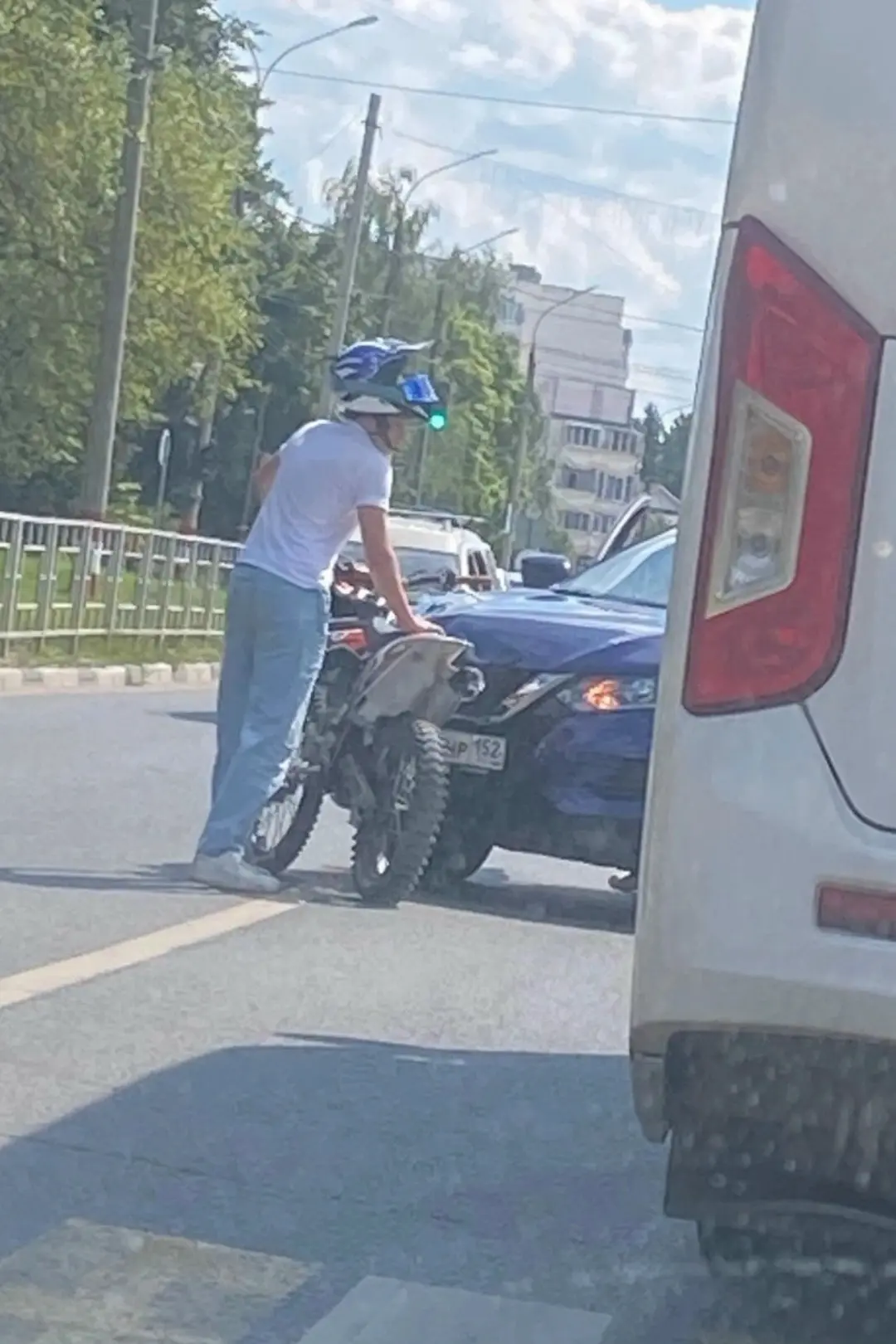 6 августа в 12:50 на ул.Красные Зори в районе дома 15 произошло дорожно-транспортное происшествие с 