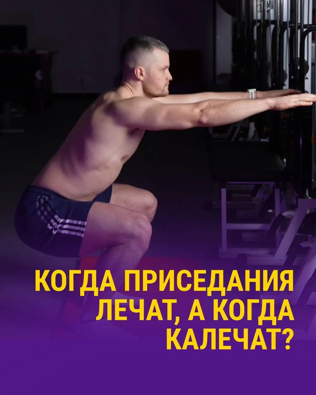 Когда приседания лечат, а когда калечат?  Король упражнений или убийца колен? Как только приседания 