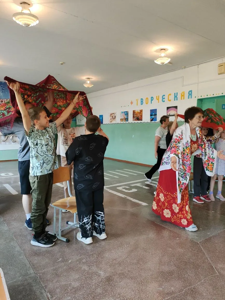 День национальных игр и забав в лагере "Непоседы"