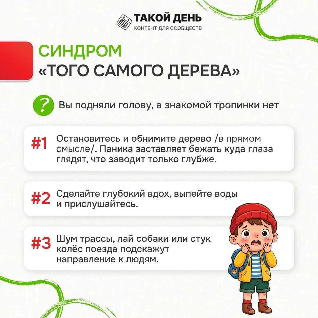 Памятка «Лес без происшествий»