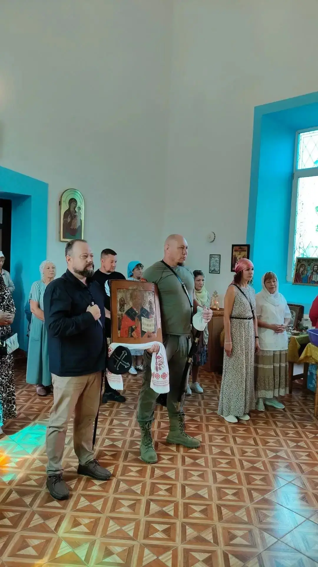 🙏 Вчера, 26 июля, в храме Воскресения Христова собрались прихожане и казаки. В этот ос...