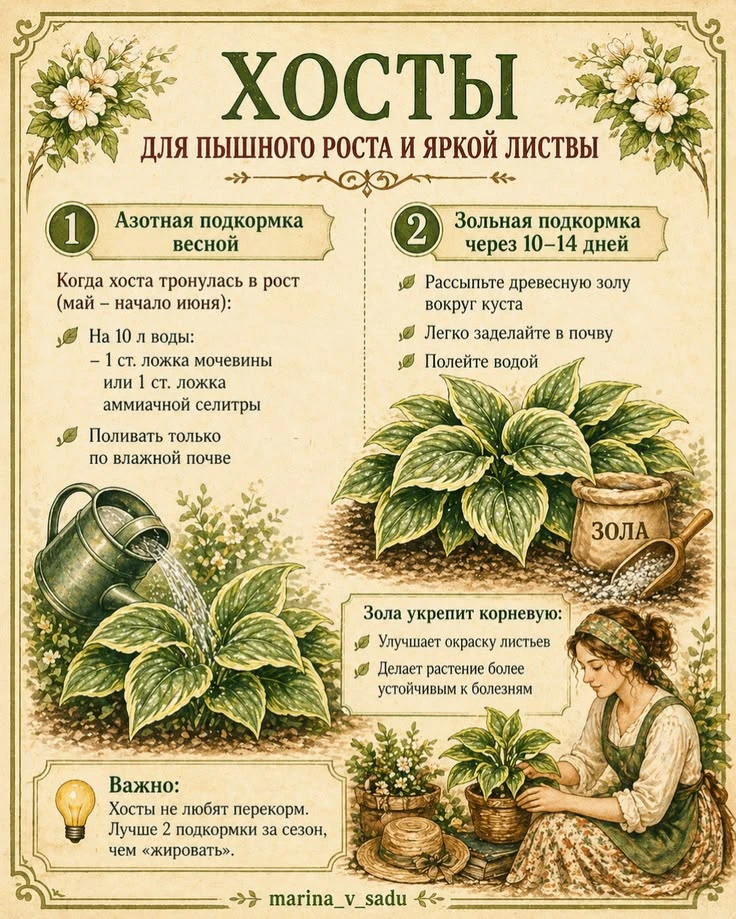 Пышная хоста