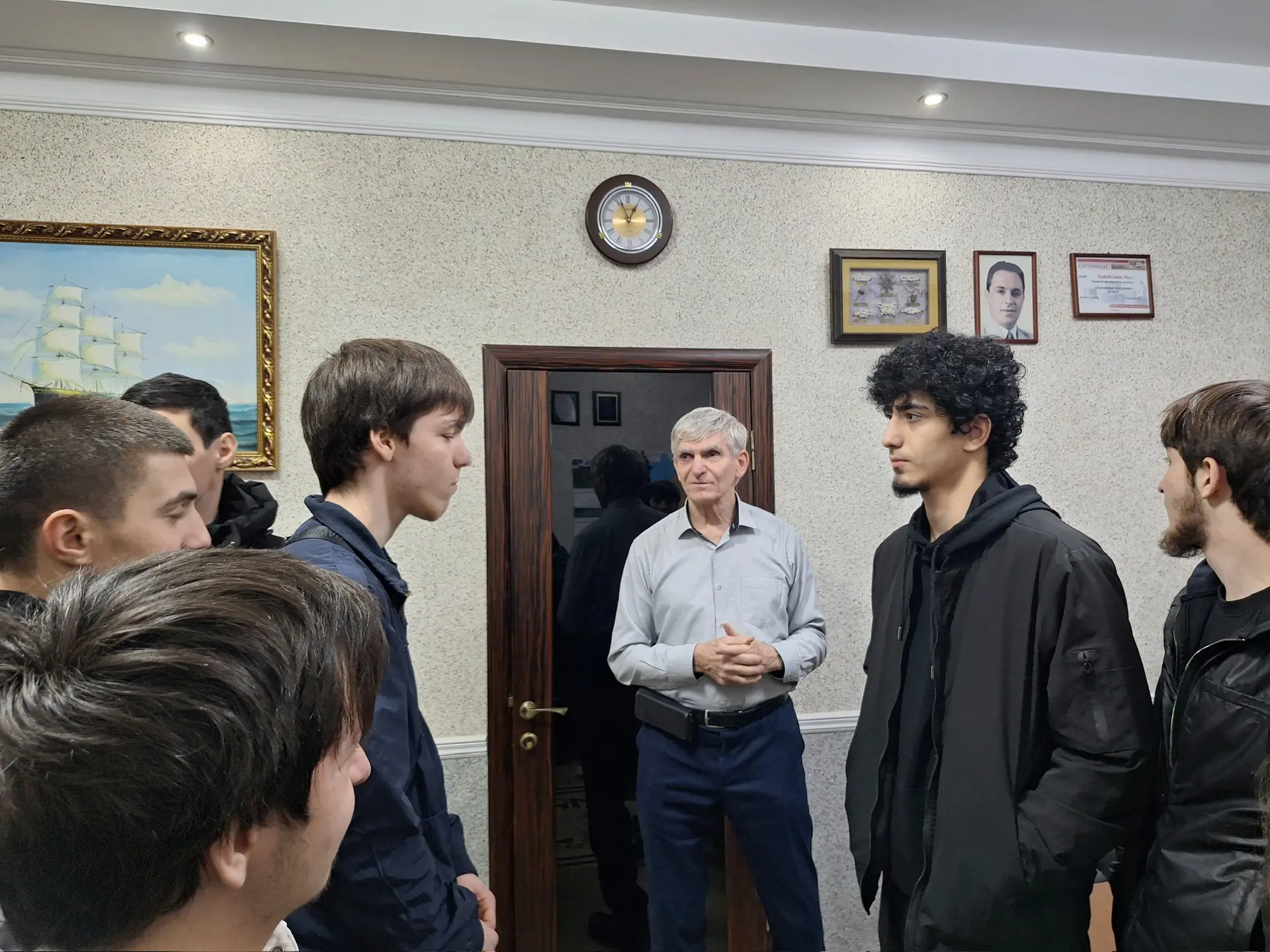 Профориентационная экскурсия: студенты ФСПО посетили ООО «Дагестан Парус»