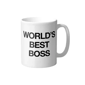 ☕ Кружка «World's Best Boss»: утро начинается с признания

Белая керамическая кружка с надписью «Wor