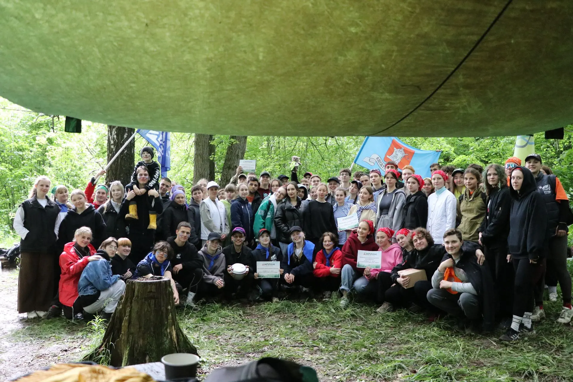 📍В ТГПУ им. Л.Н. Толстого состоялся туристический слёт «Весна Победы»!