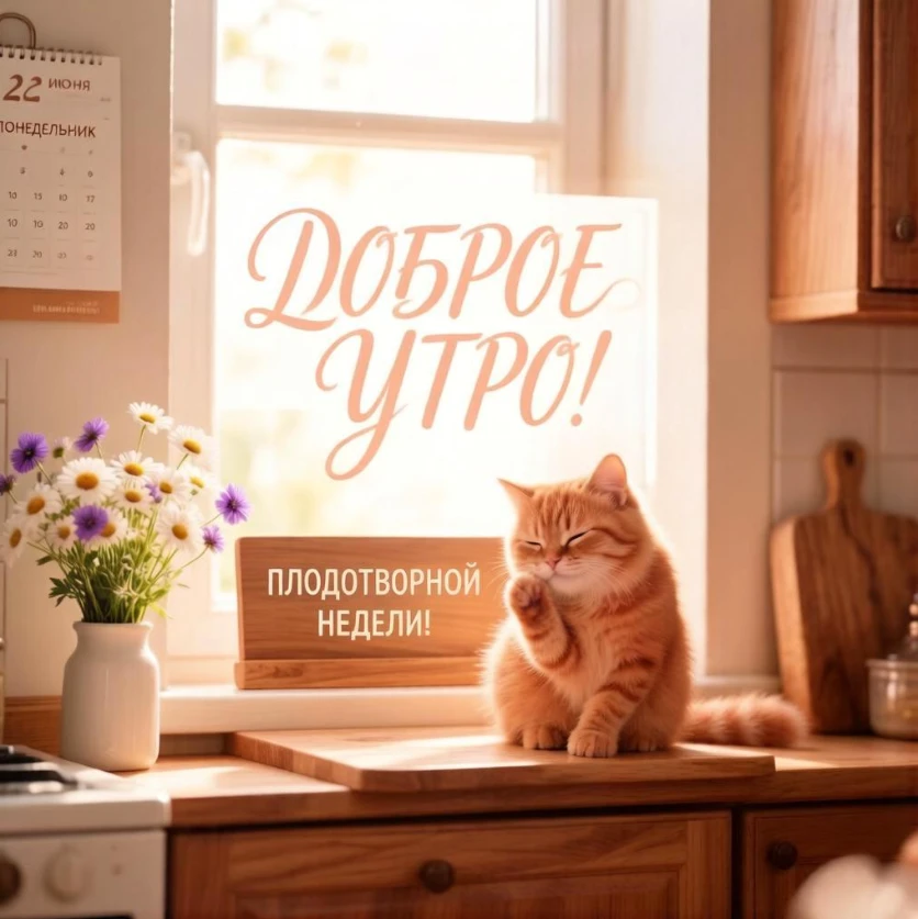 Доброе утро! 🌸❤😊