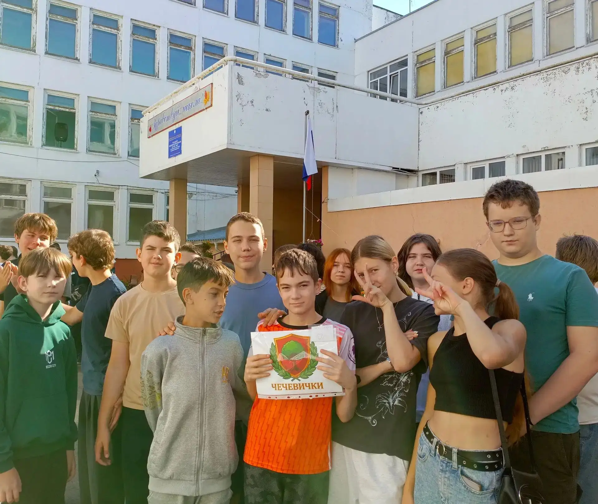 7В отлично выступал на турслёте! Одного балла не хватило до первого места. Обидно!