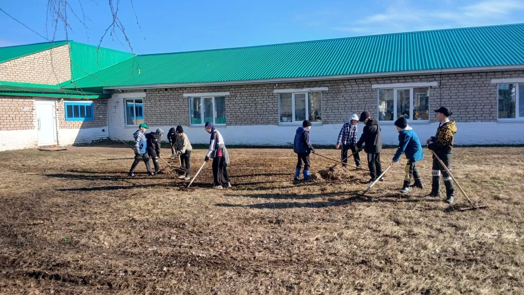 Снова конец недели, погода радует, и снова субботники!