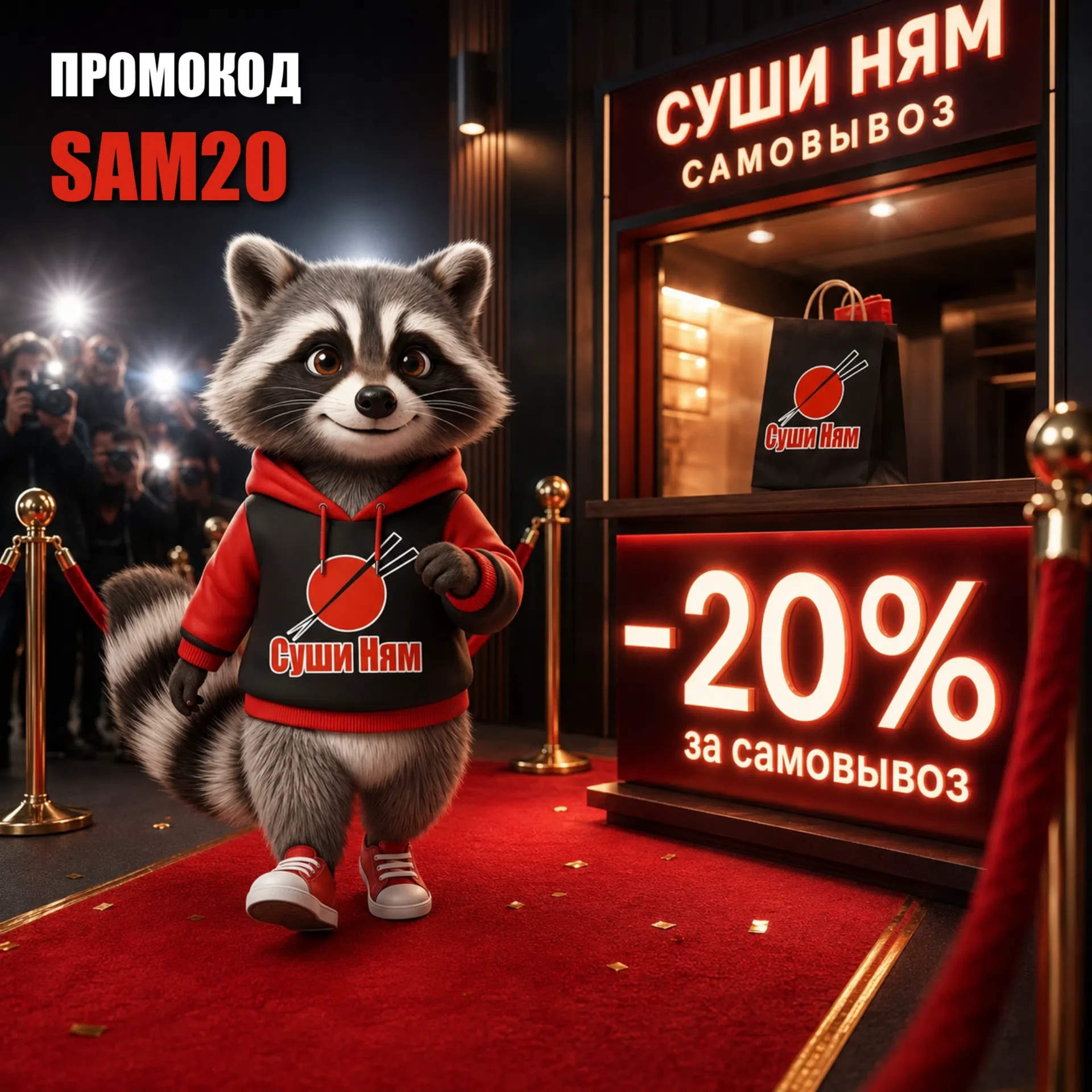 Сегодня на красной дорожке не актёры.