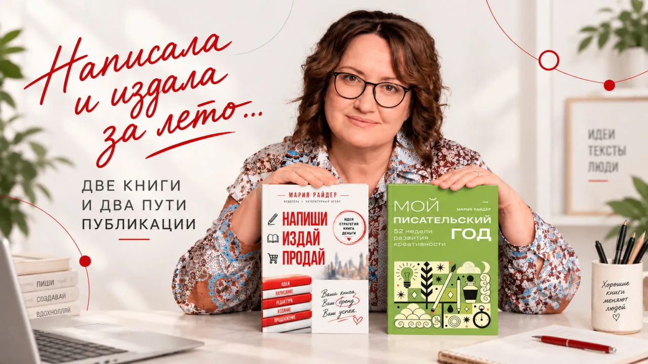 За последние два месяца у меня вышли сразу две новые книги. И что особенно интересно — ...