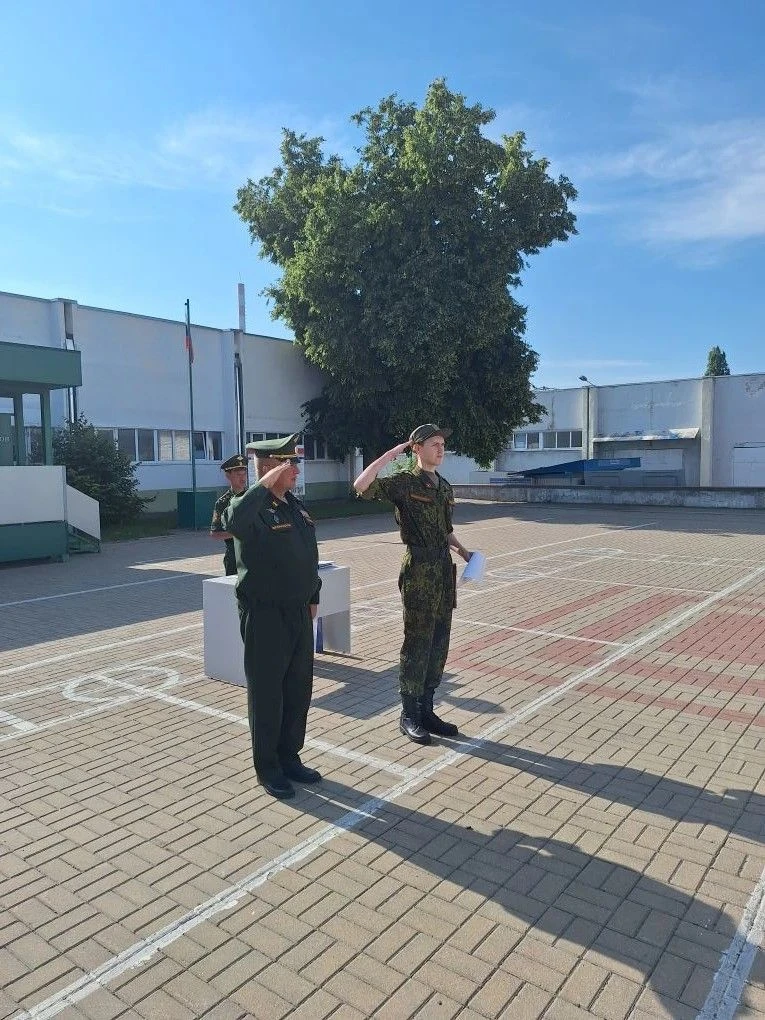 У курсантов военного учебного центра при БГТУ им.В.Г. Шухова завершилась весенняя сессия, которая вк