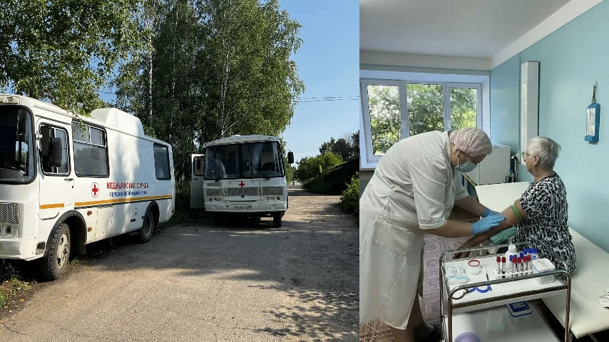 🚐 28.07.2026 года сотрудники ГБУЗ ЯО «Переславская ЦРБ» провели выездную диспансеризацию в с. Новое