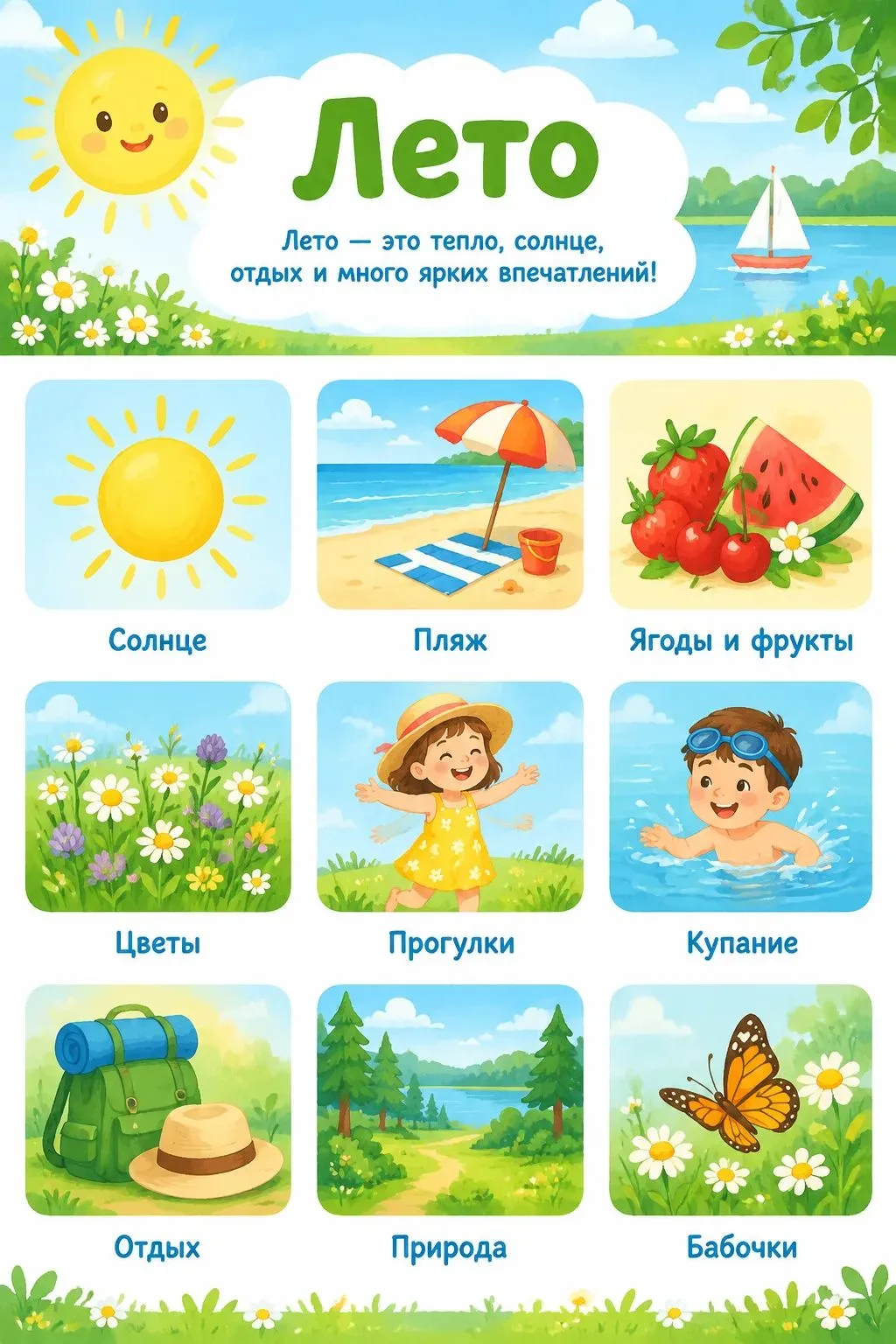 Может, кому-то пригодится в работе, в оформлении группы.