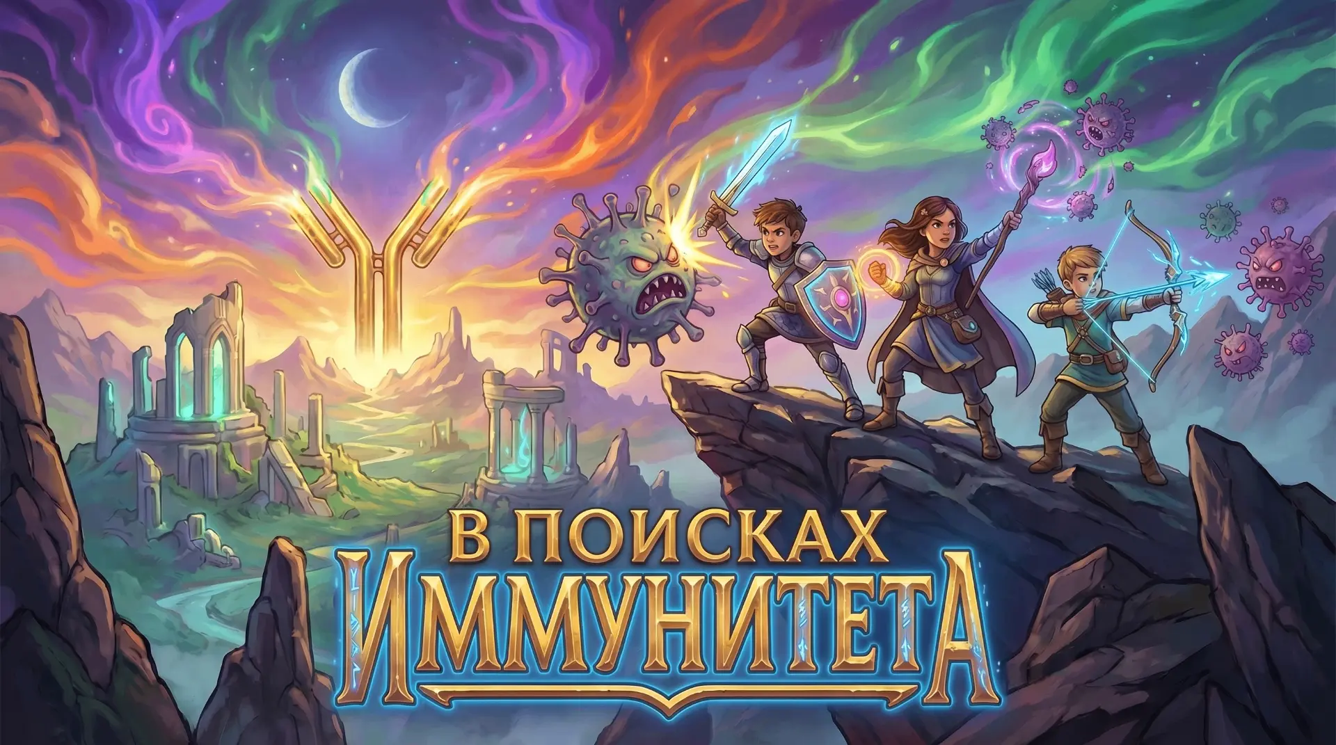 Скоро: квест-игра «В поисках иммунитета»!
