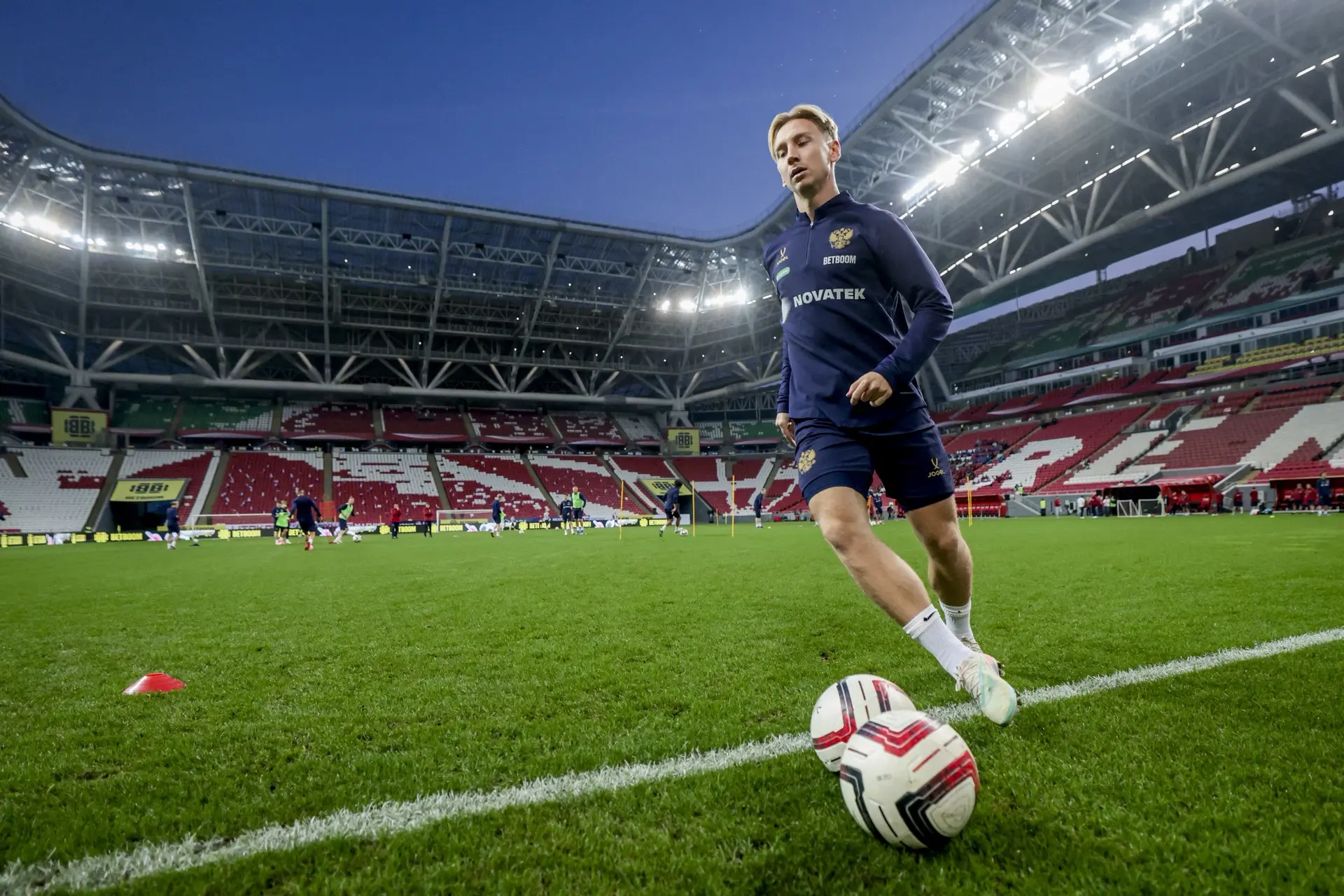 Провели предыгровую тренировку в Казани 🏟️🇷🇺