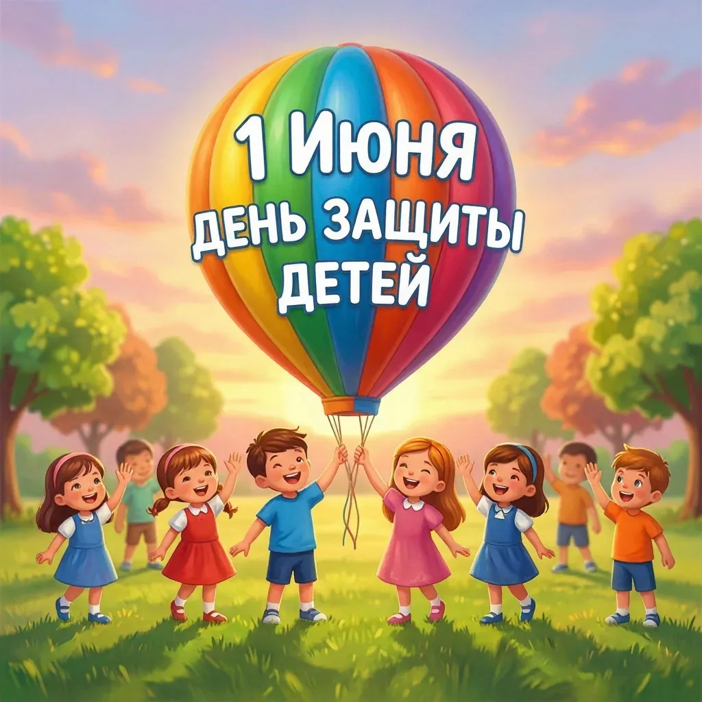 ✨ Сегодня, 1 июня, мы отмечаем Международный день защиты детей! ✨