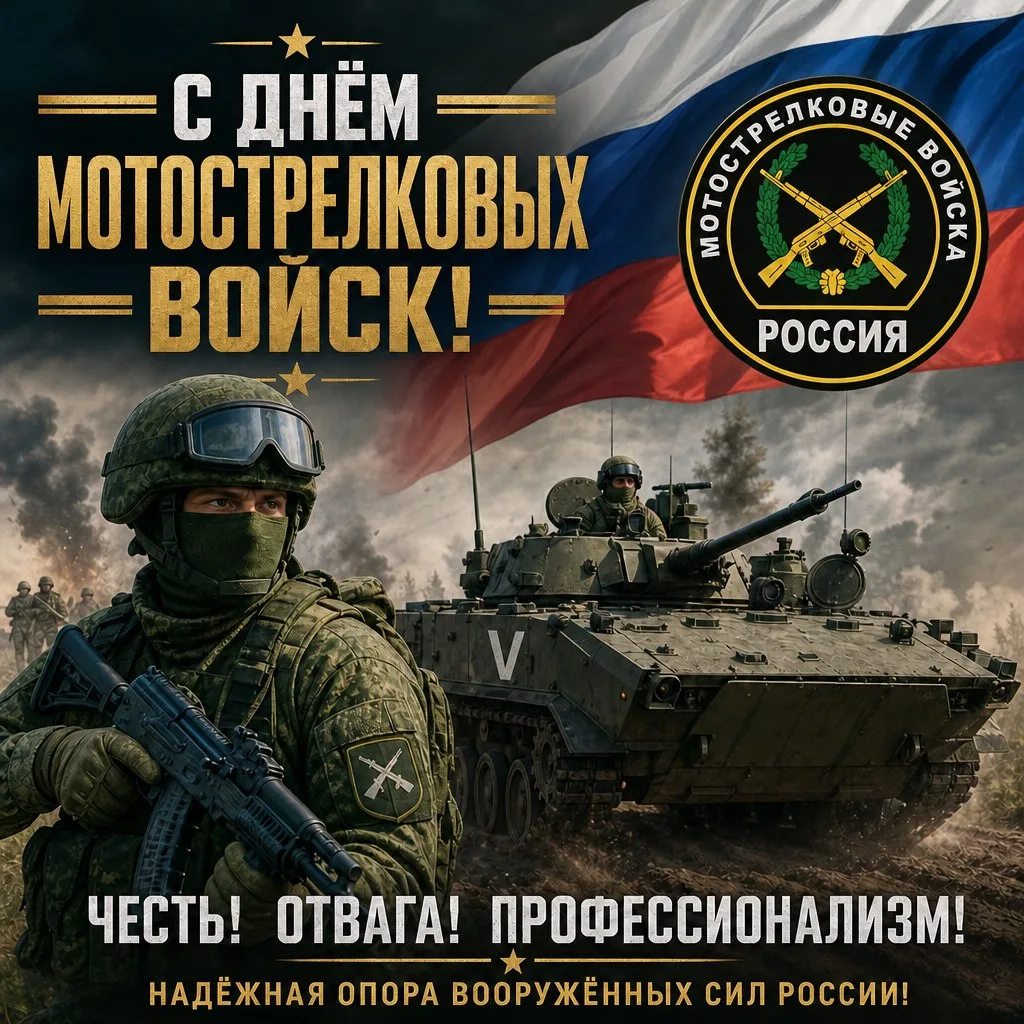 🌟 День мотострелковых войск! 🌟