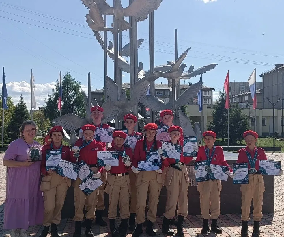 Наши «Витязи» — чемпионы «Зарницы 2.0»!