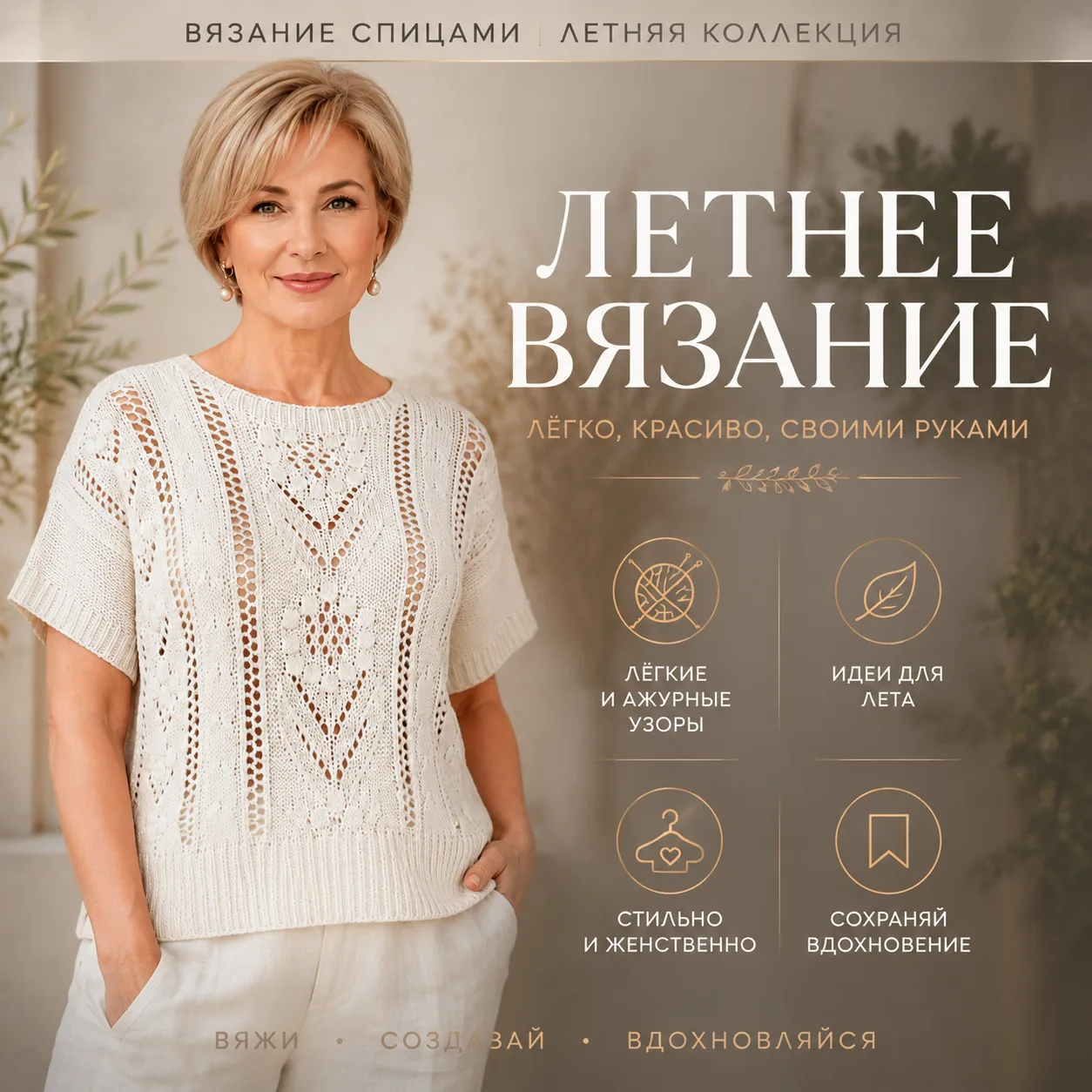 Летнее вязание: идеи, которые хочется сохранить
Если тебе нравится вязание спицами и крючком — этот 