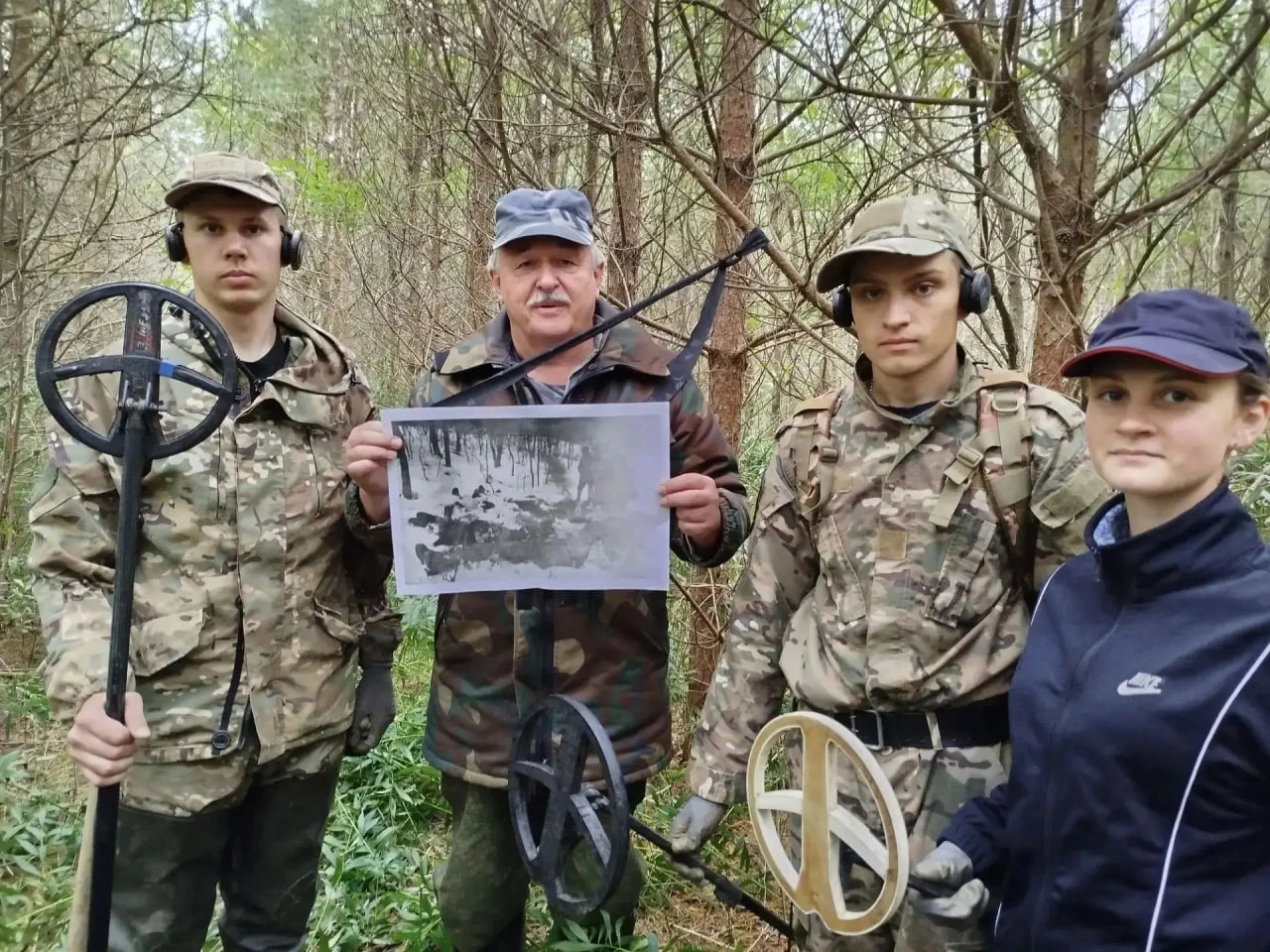 📃 Установлено местоположение массового расстрела мирных жителей нацистами и их пособни...