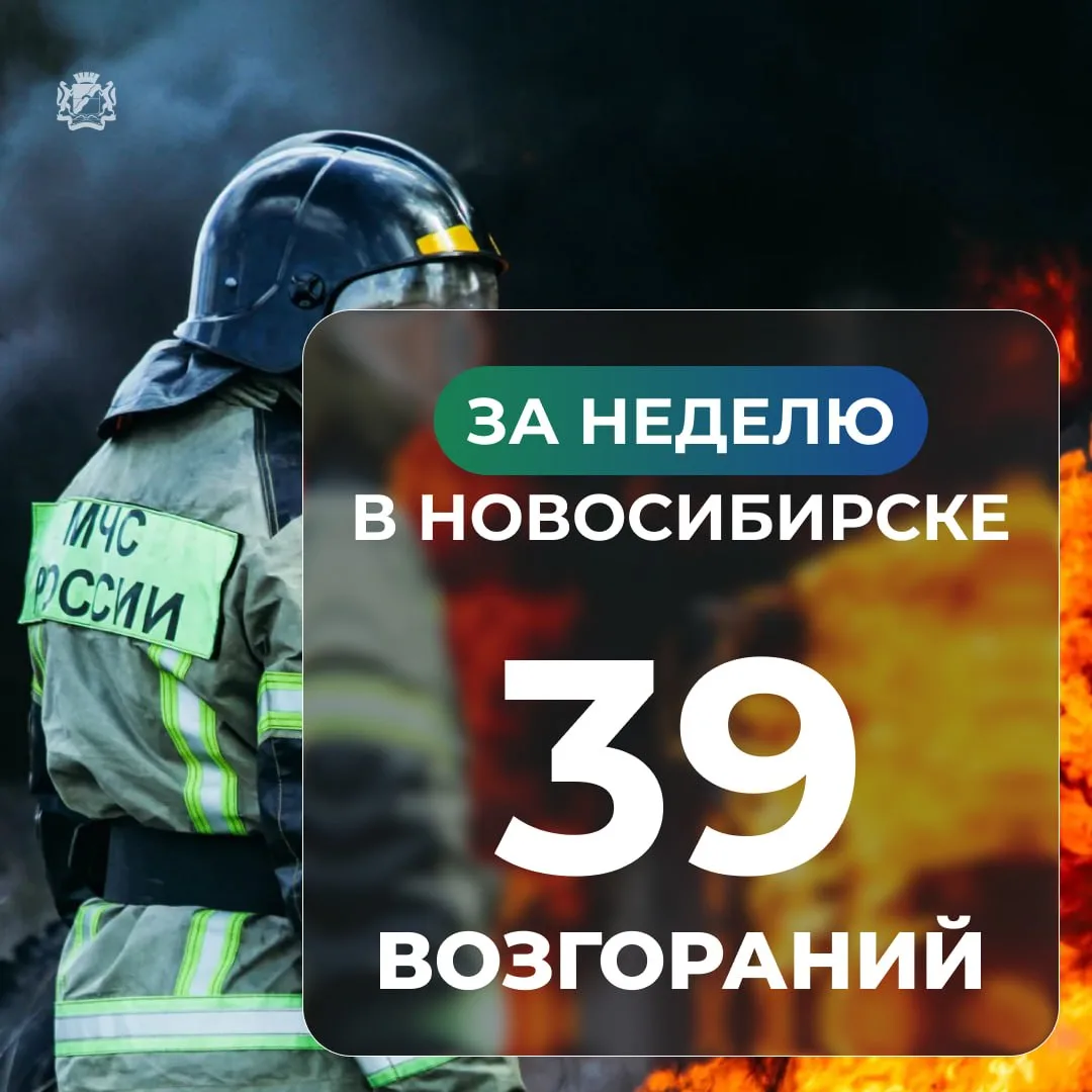 ❗️ За неделю в Новосибирске произошло 39 пожаров

Один человек погиб в пожаре в многоквартирном доме