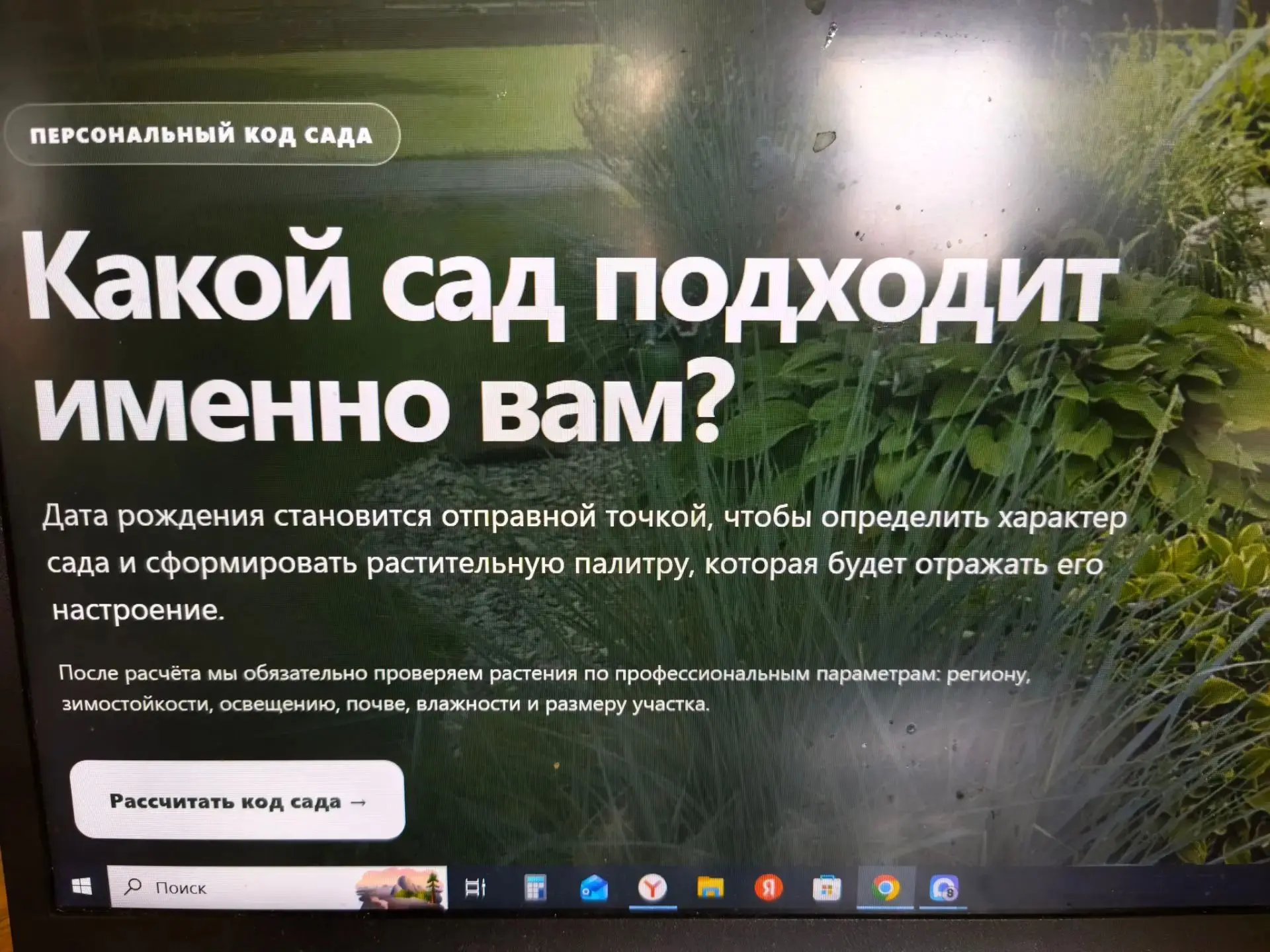 Какой сад подходит именно вам? 🌿